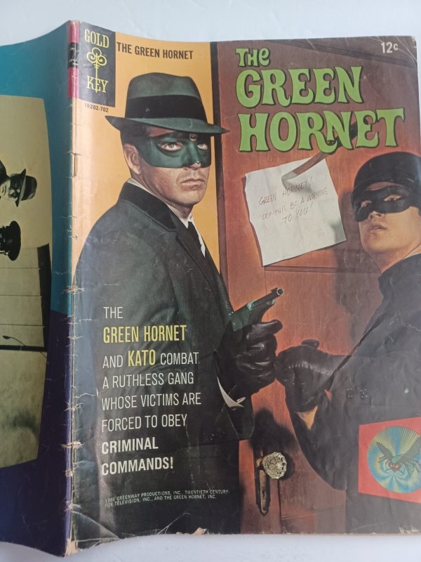 The Green Hornet #1 - Bruce Lee photo cover - Gold Key - 1967 - VG