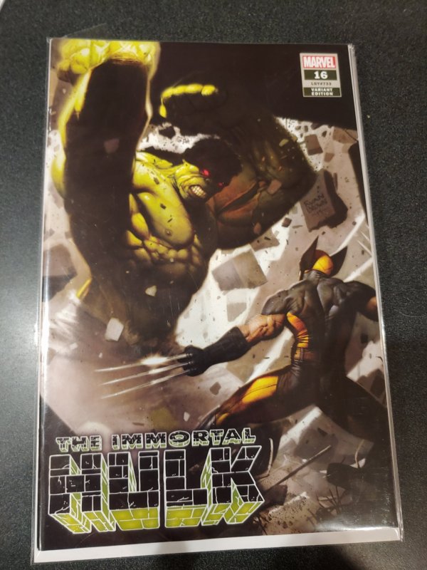 IMMORTAL HULK #16 RYAN BROWN EXCLUSIVE 2ND PTG VAR