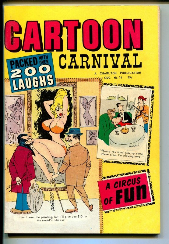 Cartoon Carnival #14 1966-Charlton-Andrews-Pete Wyma-Engleman-FN