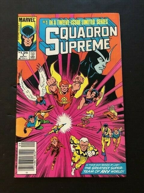 Marvel SQUADRON SUPREME #1 Greatest Super-Team F/VF  (PF980)