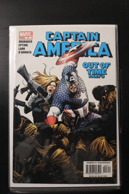 Captain America #3 Newsstand Edition (2005)