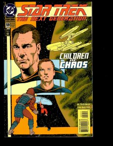 12 Star Trek Next Generation DC Comics #54 55 56 57 58 59 60 61 62 63 64 65 J405