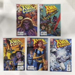 X-MEN FOREVER 1-5 1 2 3 4 5 LOT OF 5 ISSUES 3 & 4 ARE 2ND PRINT VARIANT NM