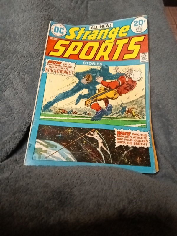 Strange Sports Stories DC Comics 1 2 3 6 Adventure 1 2 Bronze Modern Age Lots...