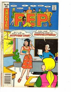 7 Archie Comics Reggie 103 Josie 53 Betty 197 218 Pep 260 339 Life With 121 J253