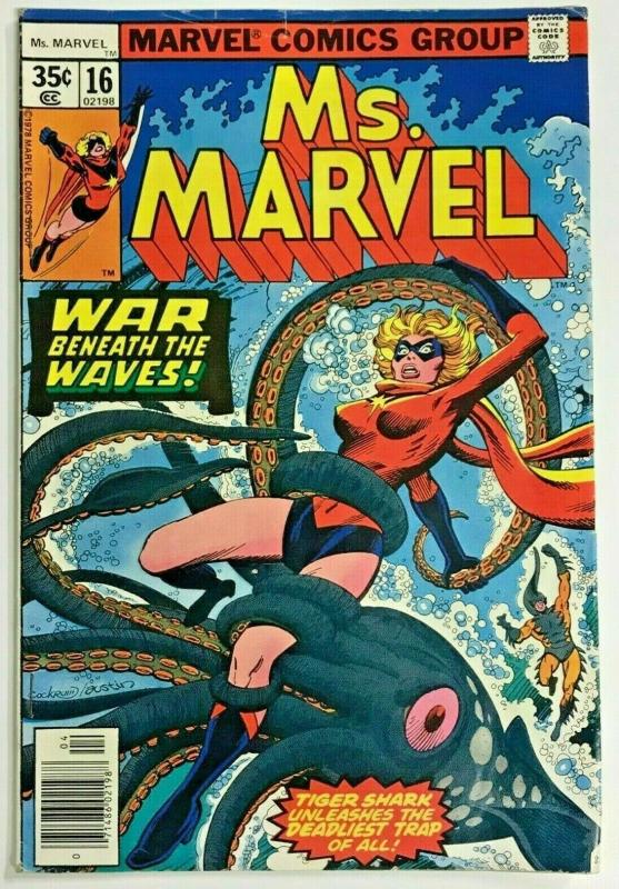 MS. MARVEL#16 FN/VF 1978 MARVEL BRONZE AGE COMICS