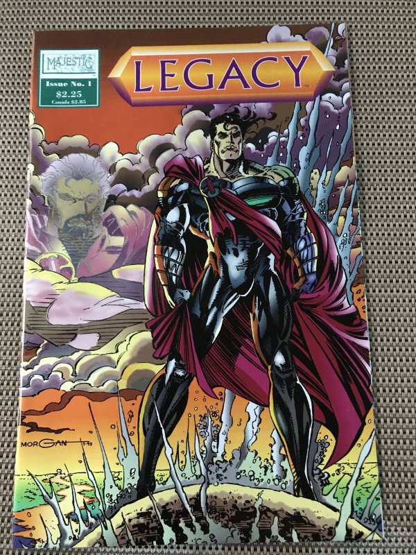 LEGACY #1 : Majestic Entertainment 10/93 VF/NM; Glow-In-Dark cover