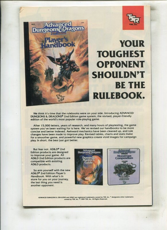 DAREDEVIL #269 (9.2) JRJR, BLOB, PYRO!! 1989