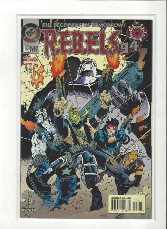 R.E.B.E.L.S Comics Lobo Legion DC Comics Unread NM