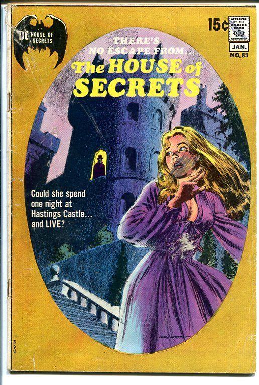 HOUSE OF SECRETS #89 1971-DC HORROR- G