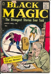 Black Magic Vol.8 #1 1961-Prize-Jack Kirby art-G/VG