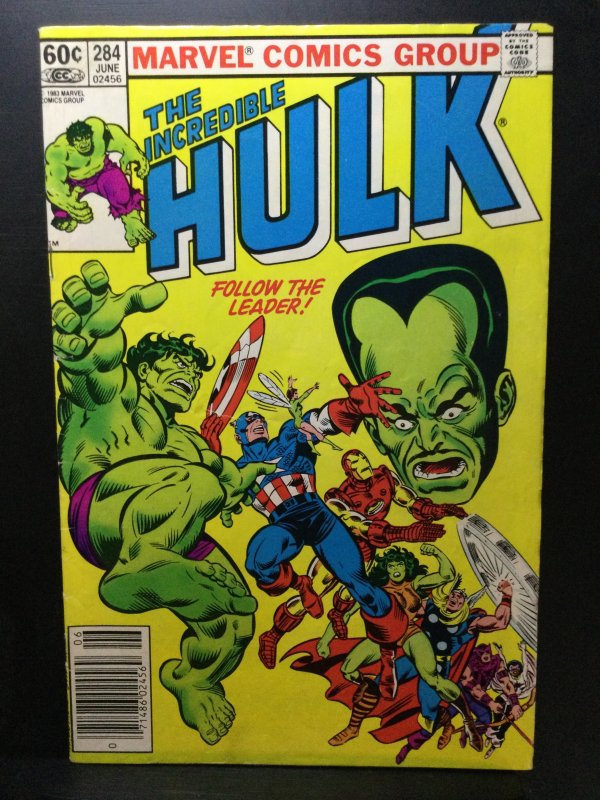 The Incredible Hulk #284 Newsstand Edition (1983)