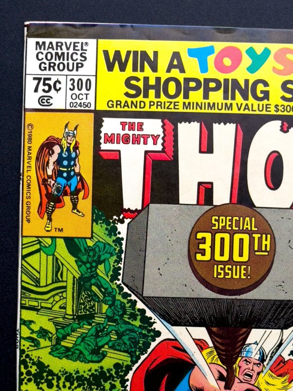 The Mighty Thor #300 (1980) - [KEY] Special 300th Issue - VF+