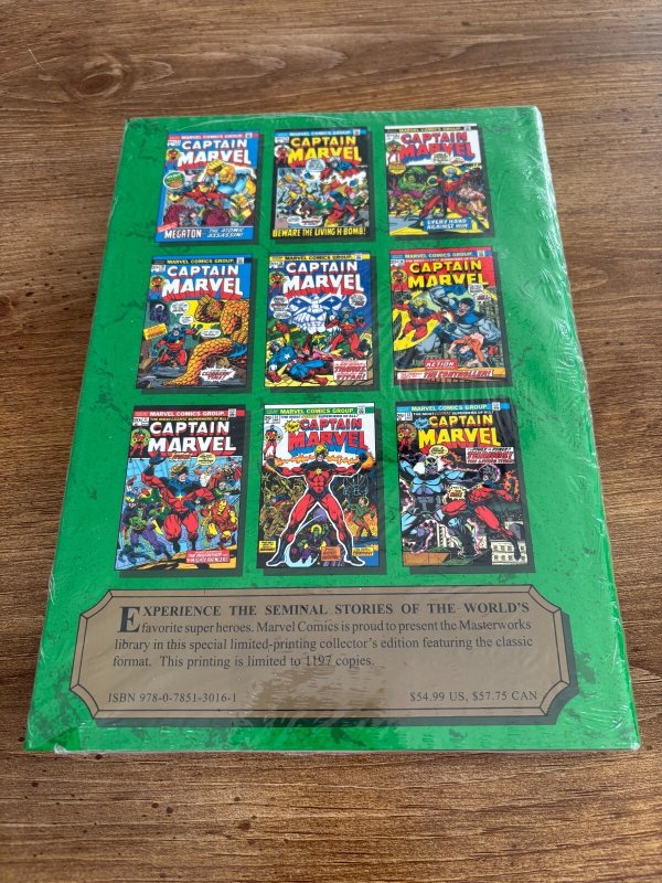 Marvel Masterworks Vol # 95 Captain Marvel Book Limited 1197 Sealed Copy 1 J413