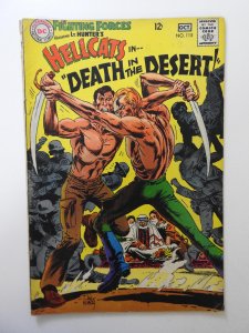 Our Fighting Forces #115 (1968) VG- Condition! 1 in spine split