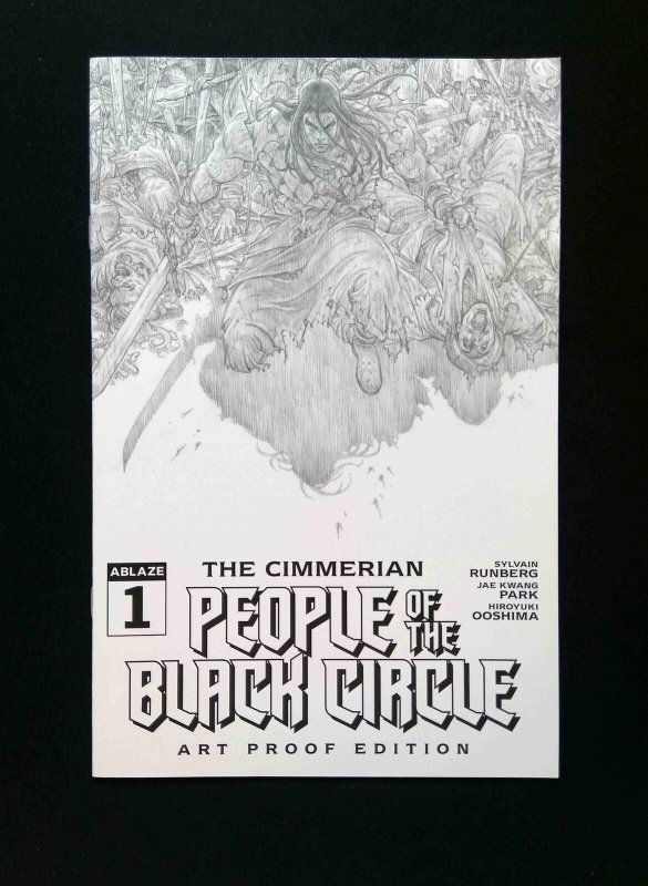 Cimmerian People of the Black Circle #1G  Ablaze NM+ Casas 1/10 Limited Variant
