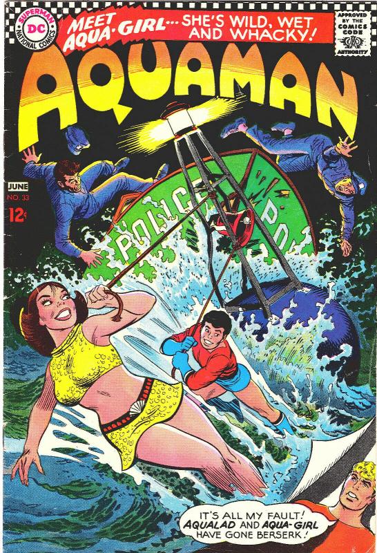 Aquaman 33  1st App Aqua-Girl (Tula)  Silver Age Key