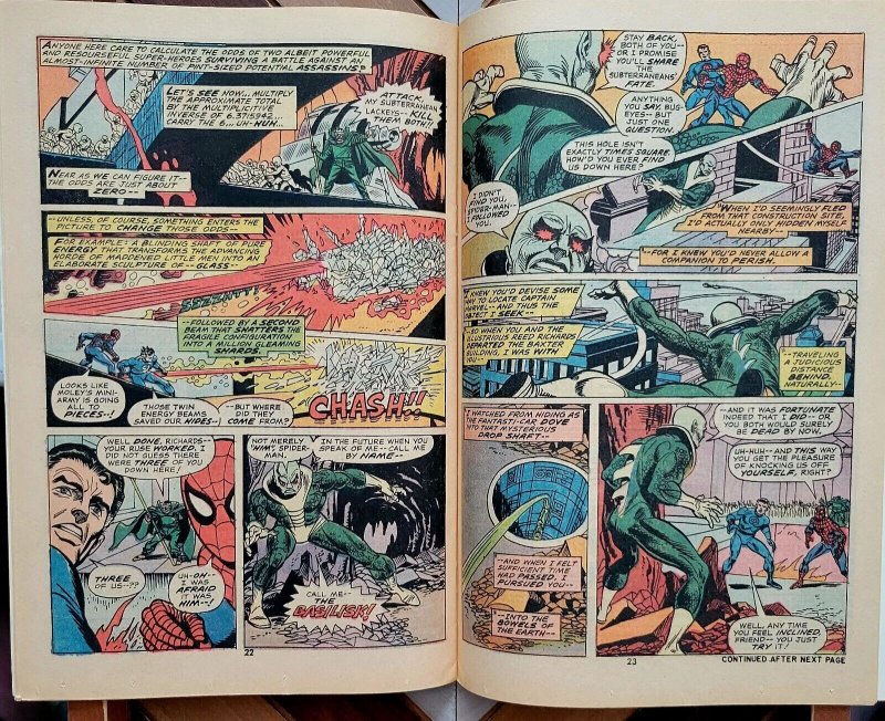 Marvel Team-Up #17 FN (Marvel 1974) SPIDER-MAN & MR FANTASTIC vs MOLE MAN 