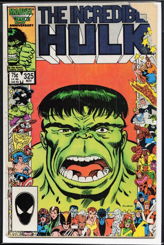 The Incredible Hulk #325 (1986) Hulk [Key Issue]