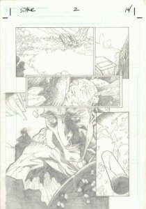 Silke #2 p.14 - Dark Horse - Car Crash - 2001 art by Tony Daniel