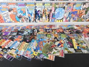 Huge Lot 190+ Comics W/ Justice League of America, Titans, +More! Avg FN+ Cond!