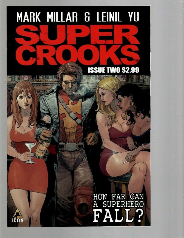 11 Comics Brilliant #1 2 3 4 Super Crooks #1 2 3 Secret Service #1 and more J438