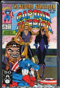 Captain America #388 Direct Edition (1991) Captain America