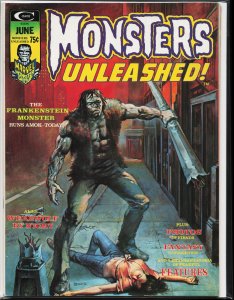 Monsters Unleashed! #6 (1974) Frankenstein Monster