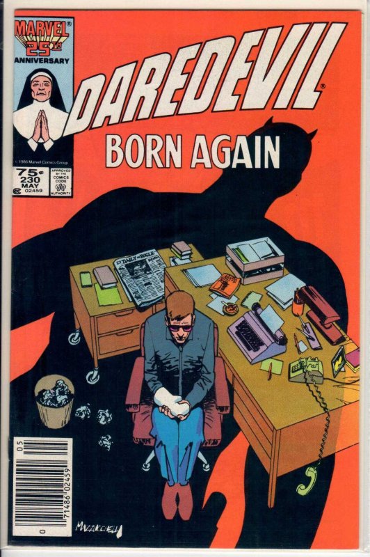 Daredevil #230 Newsstand Edition (1986) 9.6 NM+