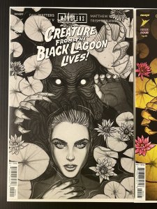 UNIVERSAL MONSTERS CREATURE F/T BLACK LAGOON LIVES #4 CVR B + 1:25 PROSHIPPER