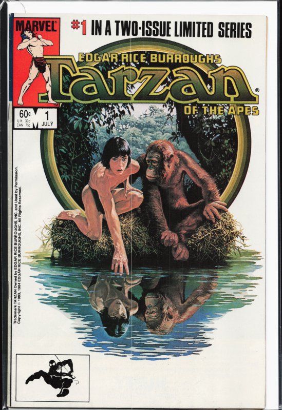 Tarzan of the Apes #1 Direct Edition (1984) Tarzan