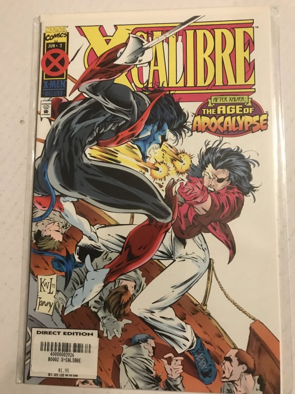 X-Calibre #2 : Marvel (1995) VF/NM; Nightcrawler, Mystique
