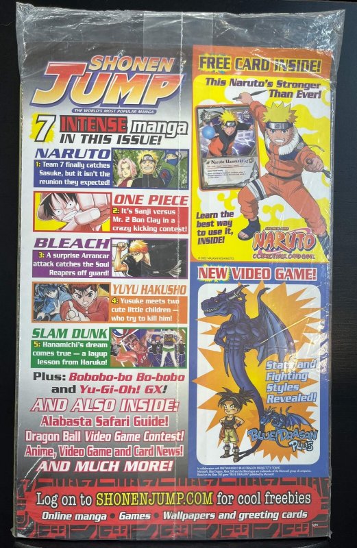 Shonen Jump #74 (Volume 7, Issue 2) February 2009 - Naruto cover SEALED