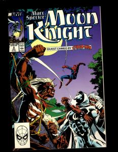 11 Moon Knight Marvel Comic Books #1 2 3 4 5 6, #1 2 3 4 9 JF25