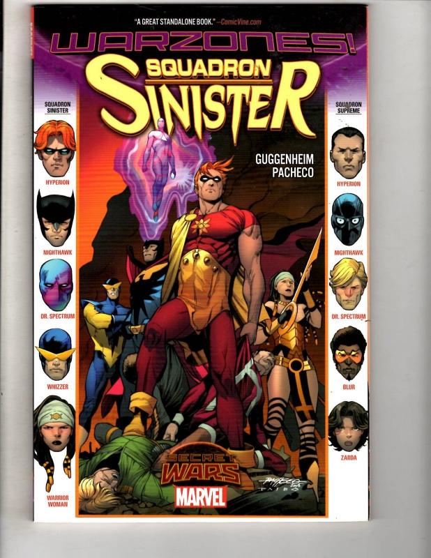 Squadron Sinister Marvel Comics TPB Graphic Novel Comic Book Warzones MF5