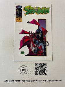 Spawn # 21 VF Image Comic Book Todd McFarlane Angela Clown 18 LP7