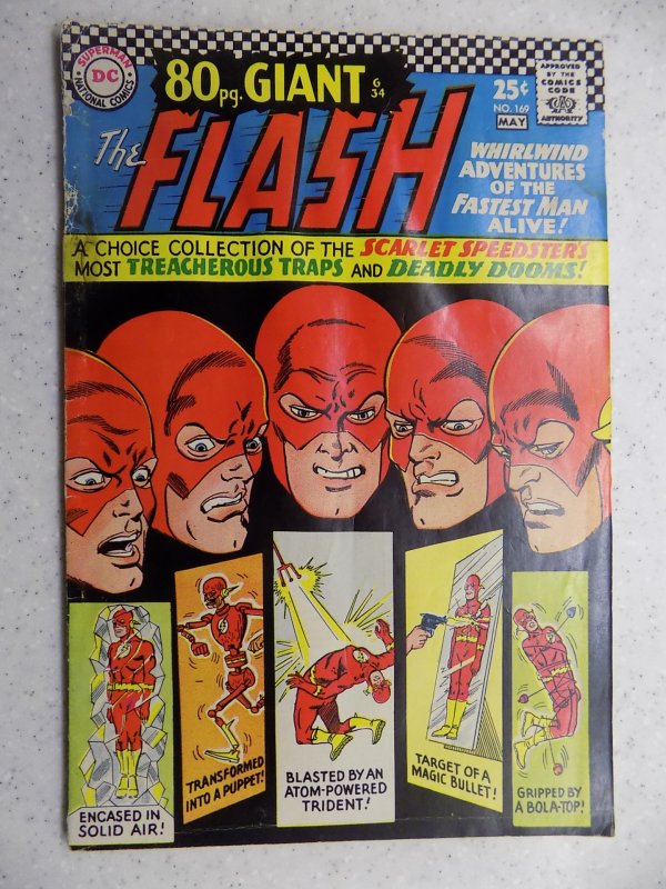 FLASH # 169 DC SILVER ACTION ADVENTURE 80 PAGE GIANT