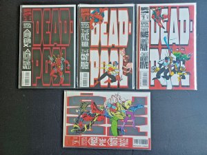 Deadpool Circle Chase #1 2 3 & 4 complete set - 1993 - NM