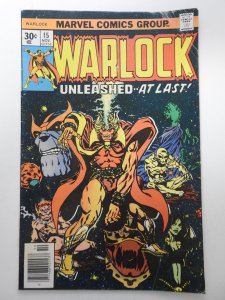 Warlock #15 Starlin Art! Solid VG Condition!