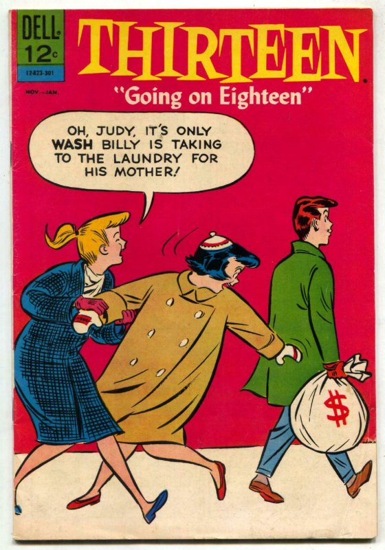 THIRTEEN GOING ON EIGHTEEN #5 1963- Dell Humor comic VG/F