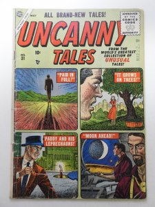 Uncanny Tales #31 (1955) from Atlas Comics Solid Good+ Condition!