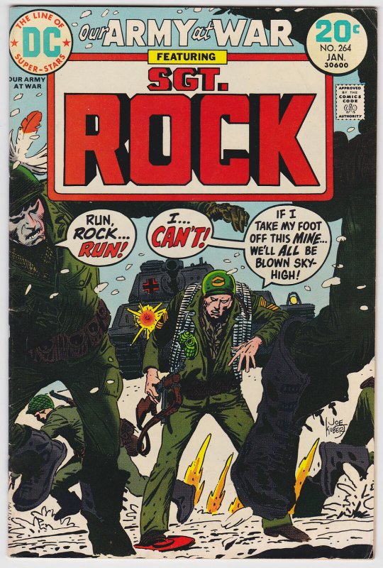 Our Army at War #264 (Jan 1974) 5.5 FN- DC