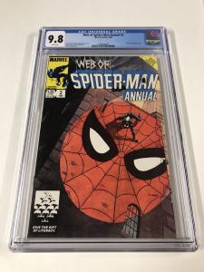 Web Of Spider-man Annual 2 Cgc 9.8 White Pages Marvel