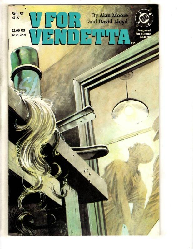 V For Vendetta # 6 NM 1st Print DC Comic Book Alan Moore David Lloyd J303