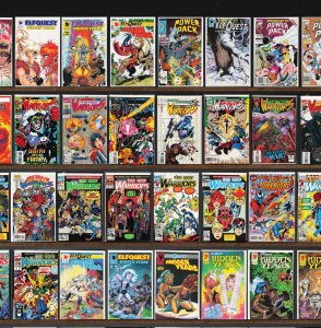 Huge Lot 150+ Comics with The New Warriors, Elfquest: Hidden Years & More!