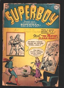 Superboy #22  1952 - DC  -G - Comic Book