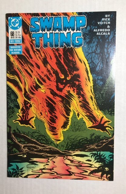 Swamp Thing #68 (1988) Rick Veitch Story John Totleben Cover