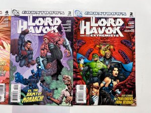 3 Lord Havok DC Comic Books # 2 3 4 Batman Superman Wonder Woman Flash 5 JS42