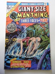 Giant-Size Man-Thing #5 (1975) FN+ Condition MVS Intact