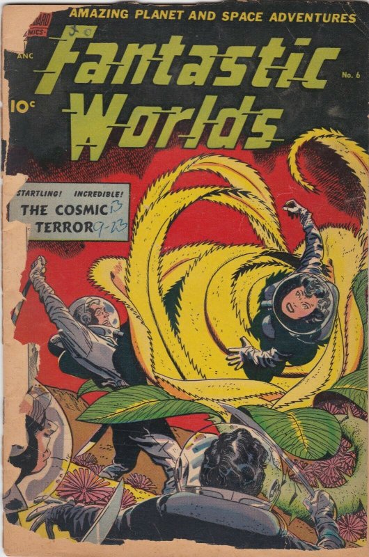 Fantastic Worlds 6 PR/FR Alex Toth Cover and Art (Standard Nov. 1952) 